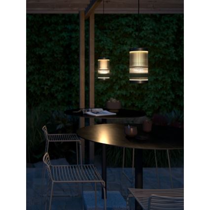 Nordlux - Plafón de exterior COUPAR 1xE27/25W/230V IP33 IP33 diá. 13 cm negro