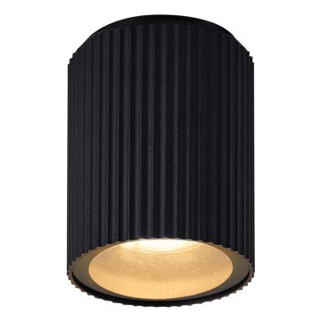 Nordlux - Plafón de exterior KYKLOP 1xGU10/15W/230V IP54 negro