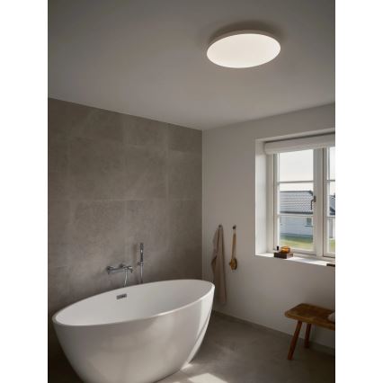 Nordlux - Plafón LED regulable para baño SERENOVA LED/22/32W/230V 3000/4000/5700K Ø 41 cm IP65 blanco