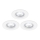 Nordlux - SET 3x LED RGB Lámpara empotrable regulable para el baño DON SMART LED/4,7W/230V 2200-6500K IP65
