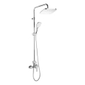Novaservis - Conjunto de ducha con grifo METALIA ECO cromo brillante