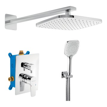 Novaservis - Grifería de ducha con grifo empotrado METALIA ECO cromo brillante