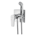 Novaservis - Grifo de bidé con ducha para instalación empotrada METALIA cromo brillante