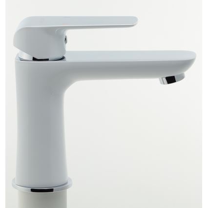 Novaservis - Grifo de lavabo NOBLESS TINA blanco