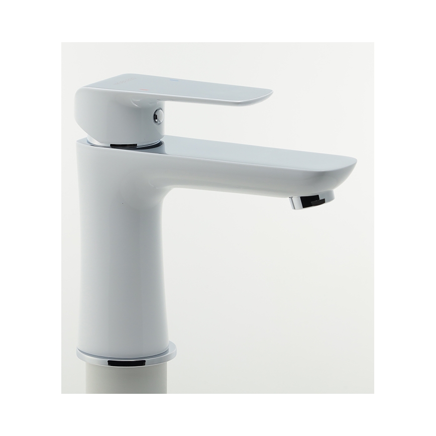 Novaservis - Grifo de lavabo NOBLESS TINA blanco
