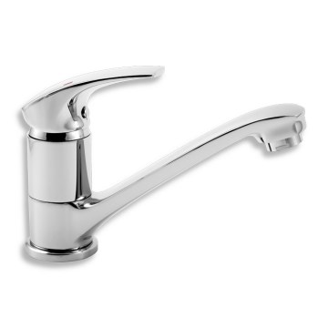 Novaservis - Grifo para fregadero/lavabo METALIA cromo brillante