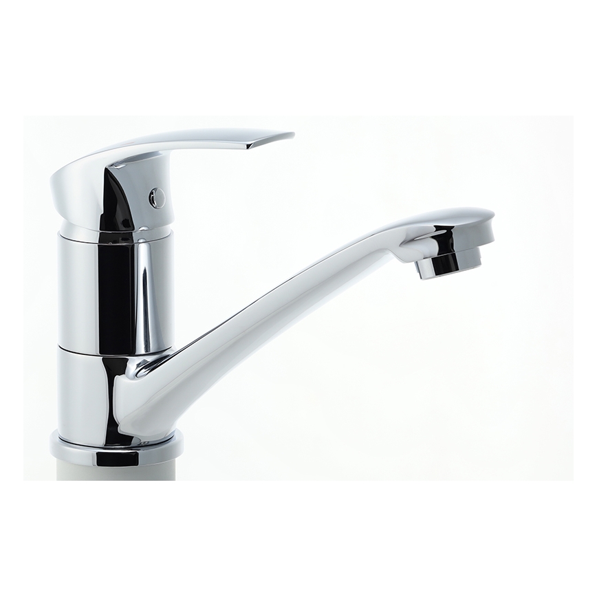 Novaservis - Grifo para fregadero/lavabo METALIA cromo brillante