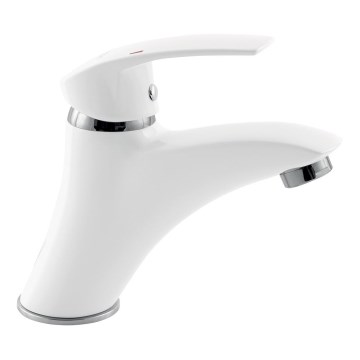 Novaservis - Grifo para lavabo METALIA blanco