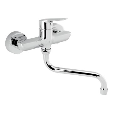 Novaservis - Lavabo/grifo de lavabo METALIA cromo brillante