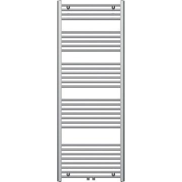 Novaservis - Radiador toallero para baño 544W/230V 160x60 cm cromado brillante recto