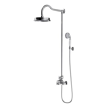 OMNIRES AM5244/6CR - Juego de ducha con grifo termostático ARMANCE cromo brillante