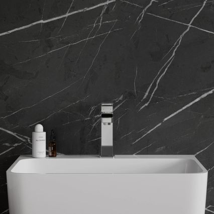 OMNIRES BA7810CR - Grifo para lavabo BARETTI 17 cm cromo brillante