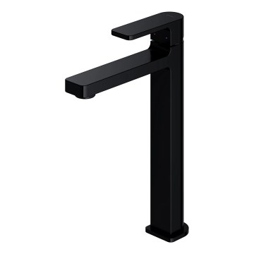OMNIRES BA7812BL - Grifo para lavabo BARETTI 27,7 cm negro mate