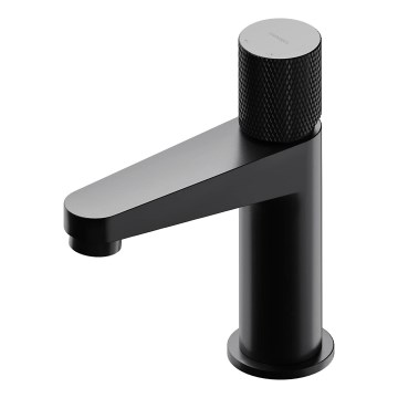 OMNIRES CT8010AT - Grifo de lavabo CONTOUR 16,6 cm, acabado cepillado en antracita