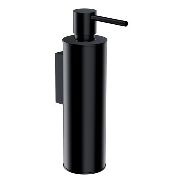 OMNIRES MP60721BL - Dispensador de jabón de pared MODERN PROJECT 150 ml mate negro