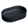 OMNIRES OVOUNBLV - Lavabo de encimera OVO 55x36 cm dolomita/negro lava mate