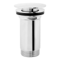 OMNIRES P706CR - Desagüe de lavabo CLICK-CLACK diá. 6,8 cm cromo brillante