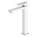 OMNIRES PM7412CRB - Grifo de lavabo PARMA 27,3 cm cromo brillante/blanco