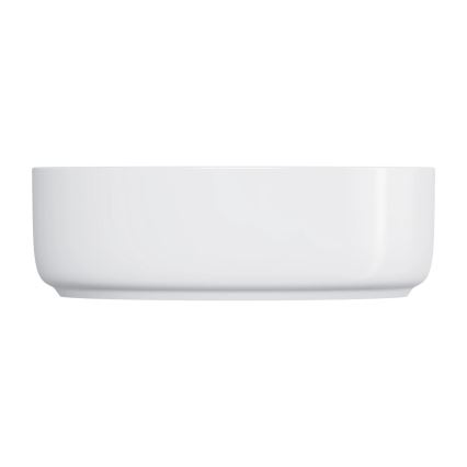 OMNIRES TULSA355BP - Lavabo sobre encimera TULSA, diámetro 36 cm, cerámica/blanco brillante