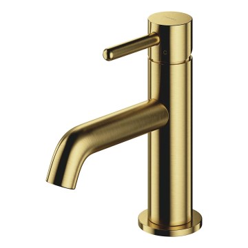 OMNIRES Y1210NBSB - Grifo para lavabo Y 16,2 cm en latón cepillado