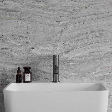 OMNIRES Y1210NGR - Grifo de lavabo Y 16,2 cm grafito cepillado