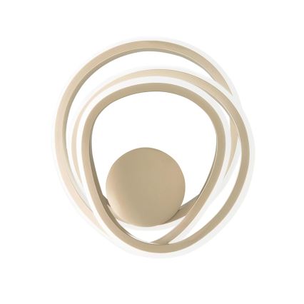 Ondaluce - Aplique de pared LED GOLDEN LED/23W/230V dorado