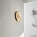 Ondaluce - Aplique de pared LED JOKEY LED/10W/230V dorado/beige ahumado