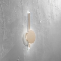 Ondaluce - Aplique de pared LED regulable JAMES LED/16W/230V acabado dorado