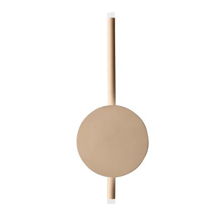 Ondaluce - Aplique de pared LED regulable JAMES LED/16W/230V acabado dorado