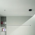 Ondaluce - Lámpara colgante LED regulable con cable GENIUS LED/28W/230V, negra