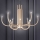 Ondaluce - Lámpara colgante LED regulable suspendida por cable NOUVEAU LED/35W/230V Ø 78 cm dorada