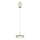 Ondaluce - Lámpara colgante LED suspendida por cable NINA LED/20W/230V Ø 19 cm color oro