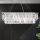 Ondaluce - Lámpara de araña de cristal con cable DAIQUIRI 8xE14/10W/230V cromado brillante