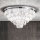 Ondaluce - Lámpara de techo de cristal CASTLE 12xG9/7W/230V, diámetro 60 cm, acabado cromado brillante