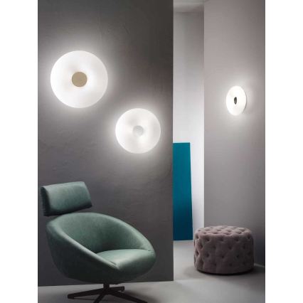 Ondaluce - Lámpara de techo DODI 4xE27/15W/230V diámetro 53 cm blanca