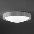 Ondaluce - Lámpara de techo LED CONCRETE LED/20W/230V Ø 41 cm hormigón/gris