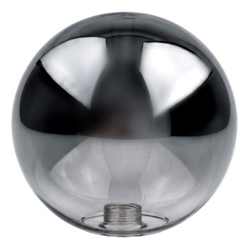 Ondaluce - Pantalla de repuesto universal JEWEL Ø 15 cm, color negro ahumado