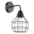 ONLI - Aplique ARAÑA 1xE27/15W/230V negro