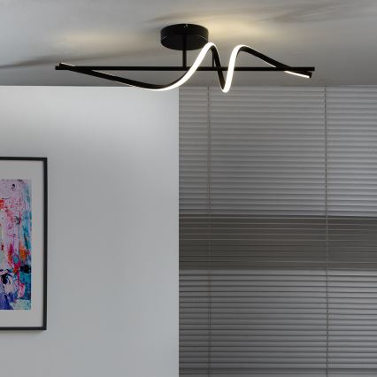 ONLI - Aplique LED TWIST LED/25W/230V 4000K negro