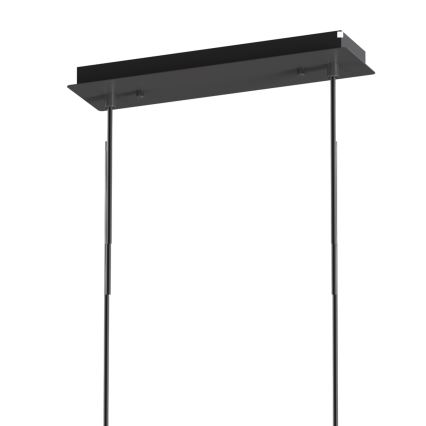 ONLI - Lámpara colgante con cable PALOMA 10xG9/3W/230V negro/ahumado