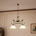 ONLI - Lámpara colgante con cadena MIRANDA 2xE27/22W/230V