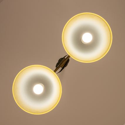 ONLI - Lámpara colgante con cadena MIRANDA 2xE27/22W/230V