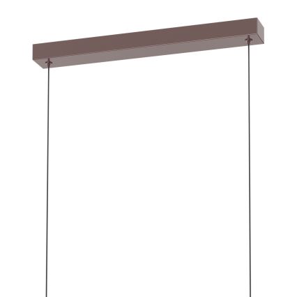 ONLI - Lámpara colgante de cable KELLY LED/28W/230V, acabado en cobre