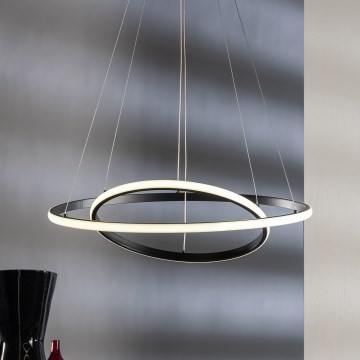 ONLI - Lámpara colgante LED NOELIA LED/30W/230V negra