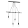ONLI - Lámpara colgante WIRE 4xE27/15W/230V negro