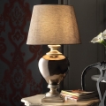 ONLI - Lámpara de mesa AMADEUS 1xE27/15W/230V gris
