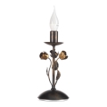 ONLI - Lámpara de mesa CAROLINA 1xE14/6W/230V 40 cm bronce
