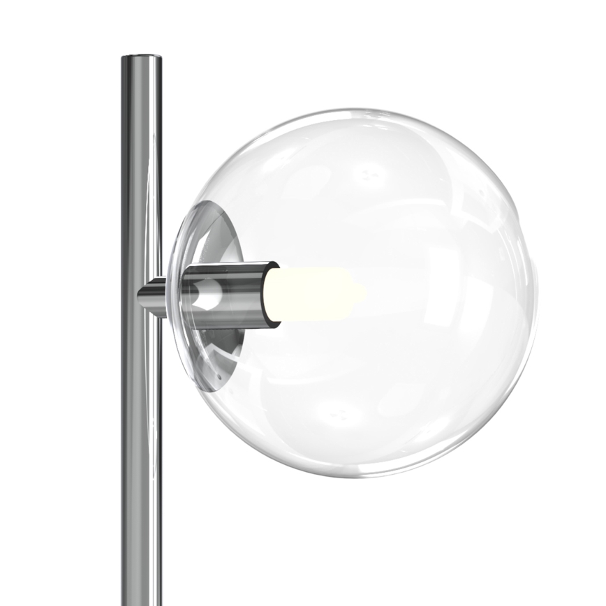 ONLI - Lámpara de mesa KIMBERLY 1xG9/6W/230V 35 cm cromo brillante