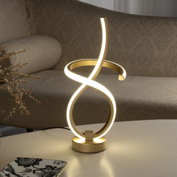 ONLI - Lámpara de mesa LED KIRA LED/12W/230V 4000K 38,5 cm dorado