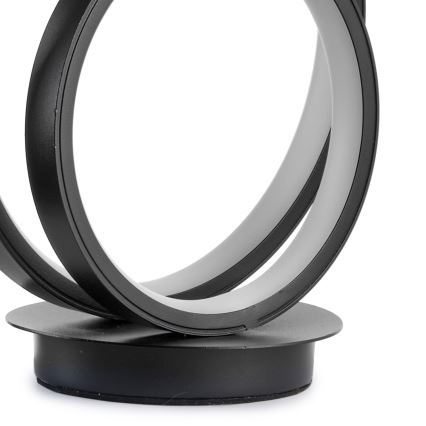 ONLI - Lámpara de mesa LED NOELIA LED/10W/230V 22 cm negra